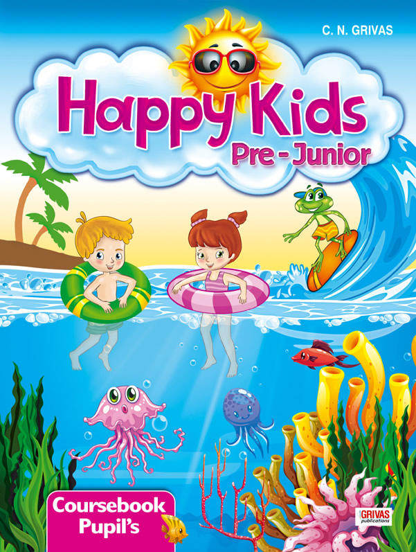Grivas Publications | Happy Kids Pre-Junior, Junior A, B, One-year Course