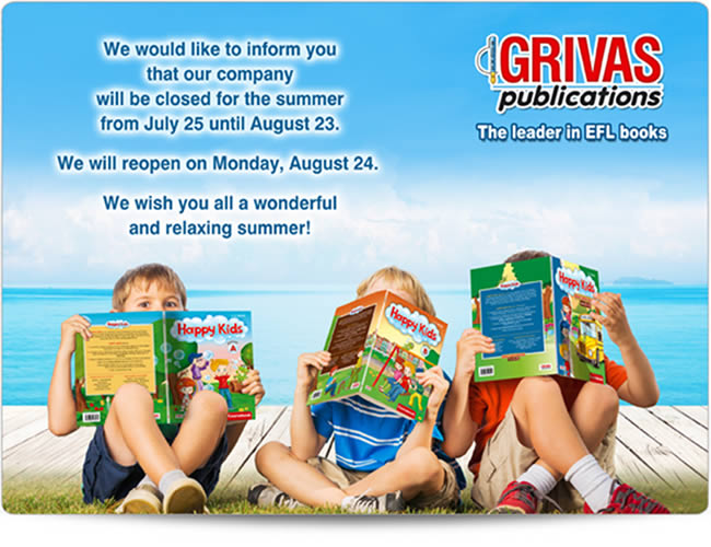 Griva publications: Summer Holidays 2015