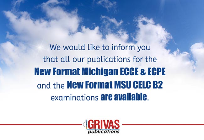 Grivas Publications: Michigan ECCE / ECPE & MSU CELC B2 2020