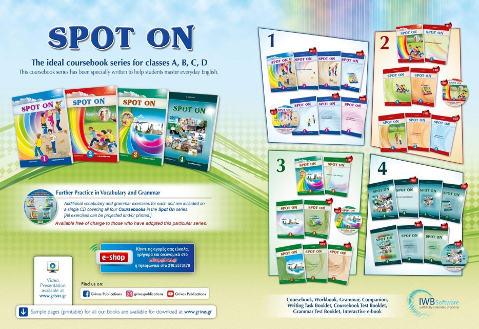 SPOT ON Coursebook Series A-D