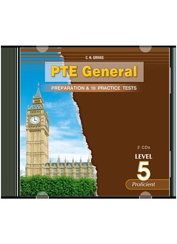 PTE 5 PREP.& PRACT.TESTS CDs(2)