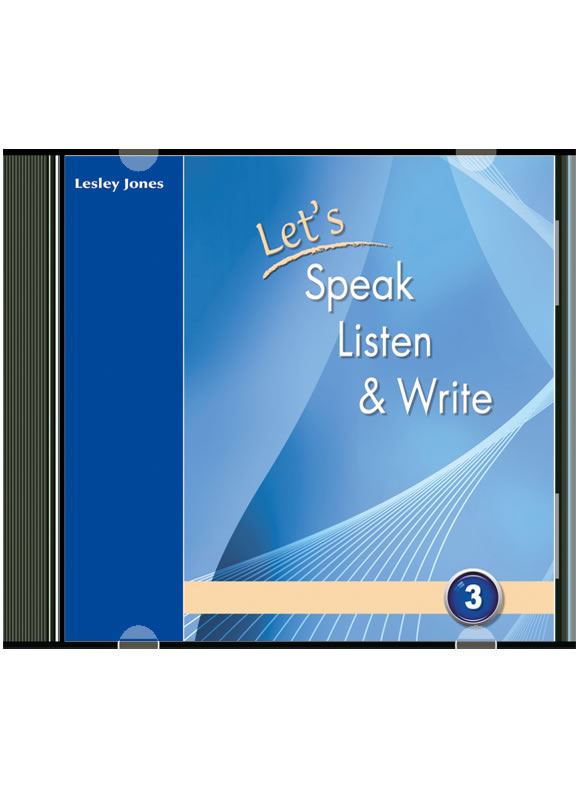 LET'S SPEAK,LISTEN & WRITE 3 CD