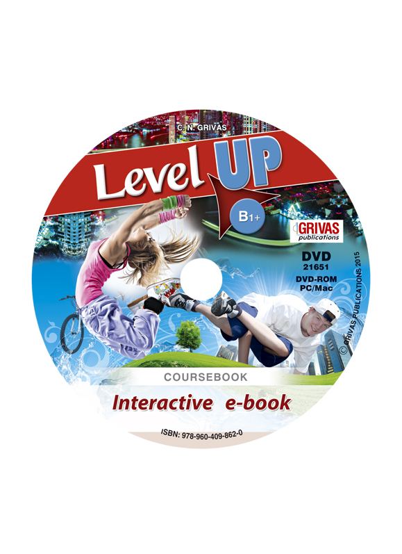 LEVEL UP B1+ E-BOOK DVD-ROM