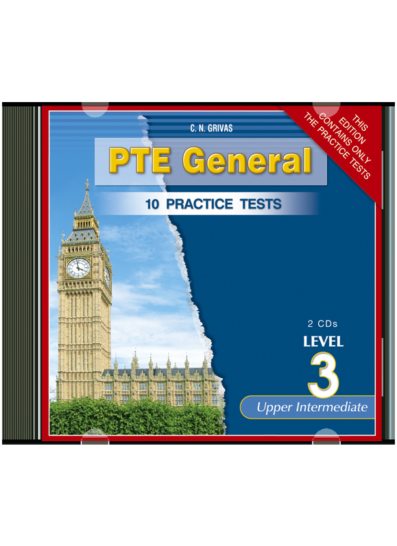 PTE 3 ONLY PRACT.TESTS CDs(2)