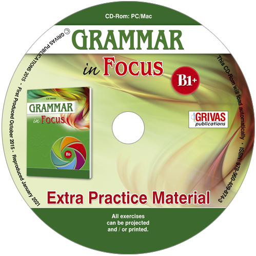 Grammar in Focus B1+ Extra Practice Material CD-Rom