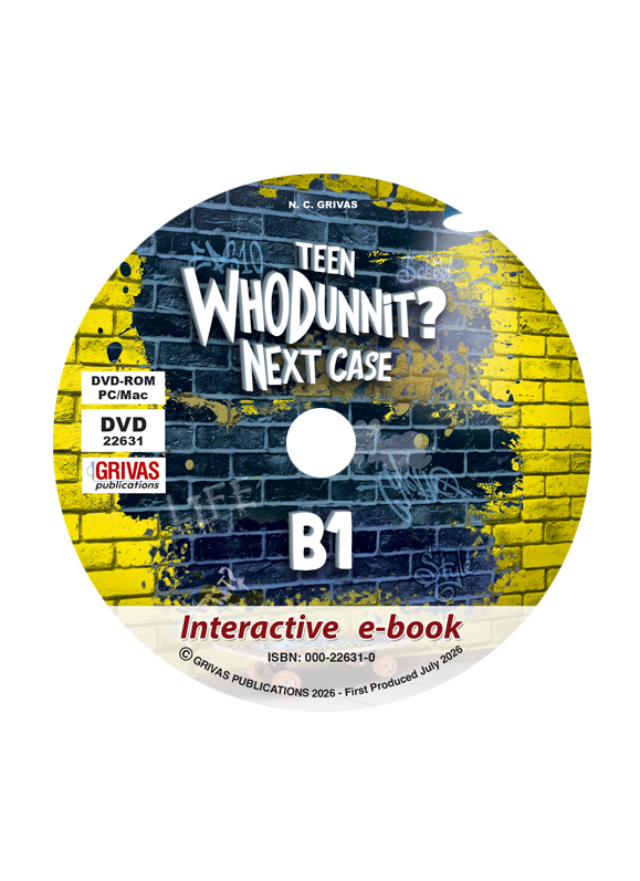 TEEN WHODUNNIT NEXT CASE B1 IWB E-BOOK DVD-ROM 32bit